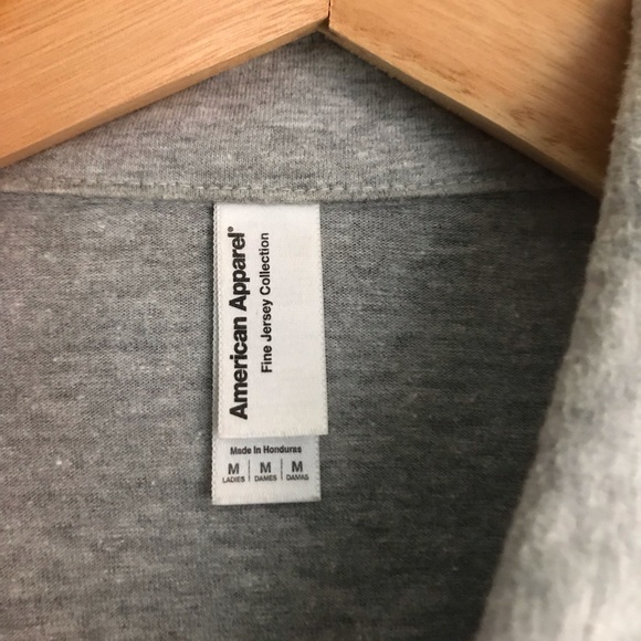 American Apparel jersey button-up - Picture 5 of 5